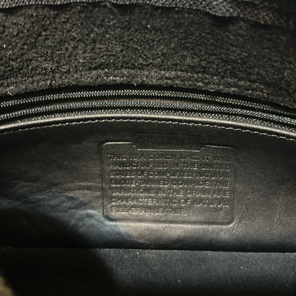 Coach Black Leather Crossbody Bag - Picture 6 of 15